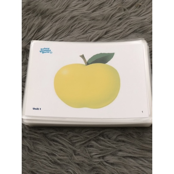 Thẻ từ vựng theo sách Oxford phonics world 1, Flashcard, Giáo cụ dạy học