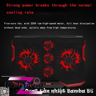 Đế tản nhiệt laptop BAMBA B5