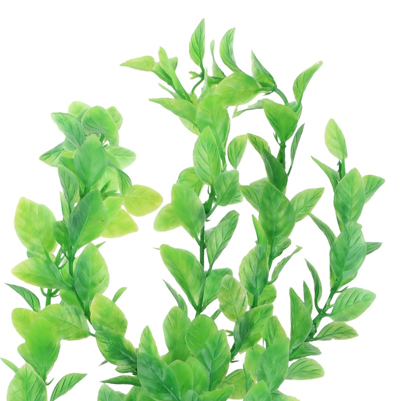 Lá Xanh Nhân Tạo Trang Trí Bể Cá