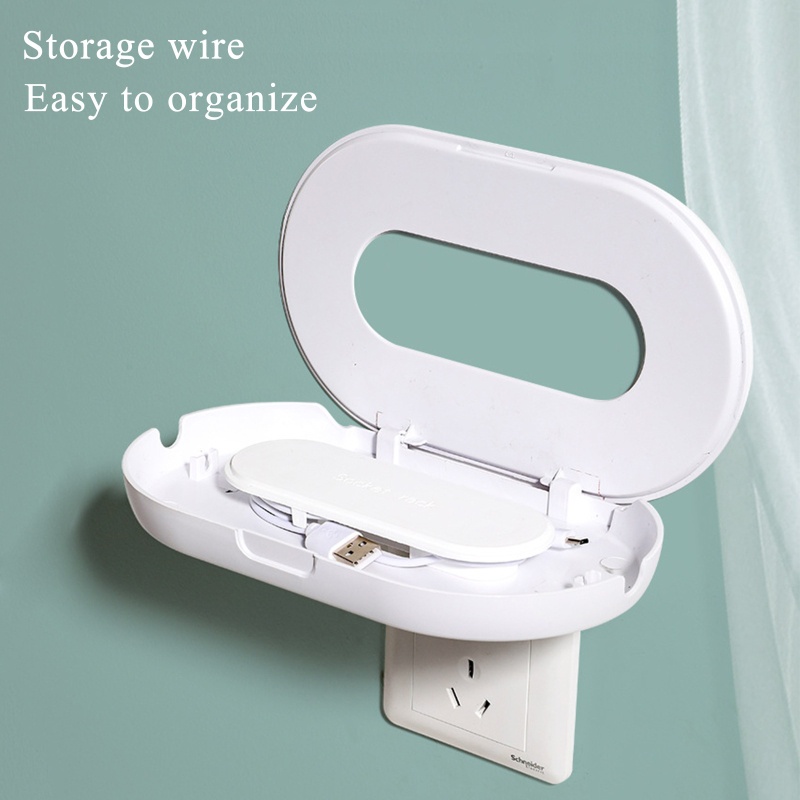 Giá Đỡ Ổ Cắm Điện Gắn Tường Tiện Dụng Cho Phòng Ngủ