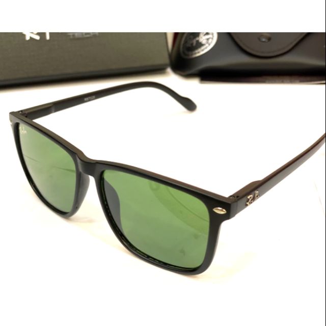 Kính mát vuông tròng thủy tinh