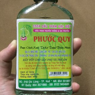 Dầu tràm Phước Quy loại 1 (trắng) - 100ml
