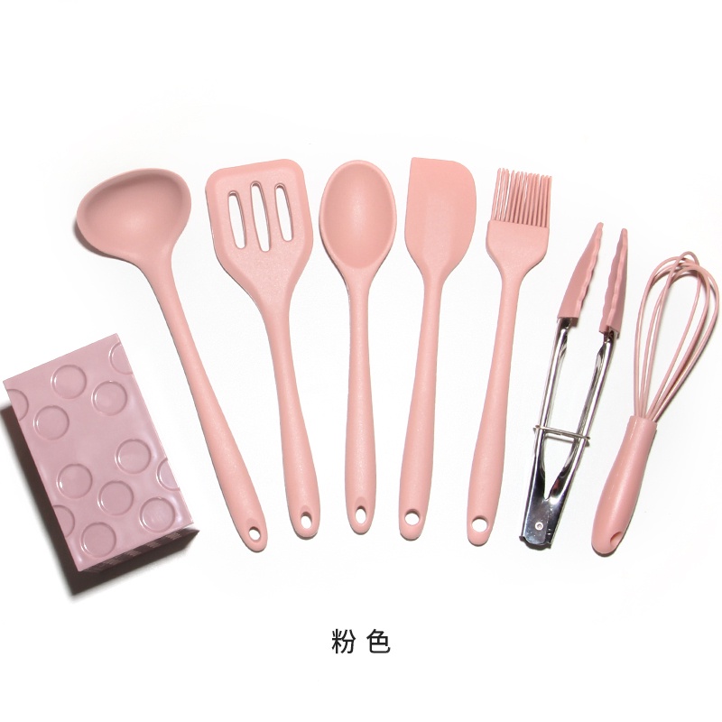 Bộ Dụng Cụ Làm Bếp 8 Món Màu Pastel Siêu Xinh