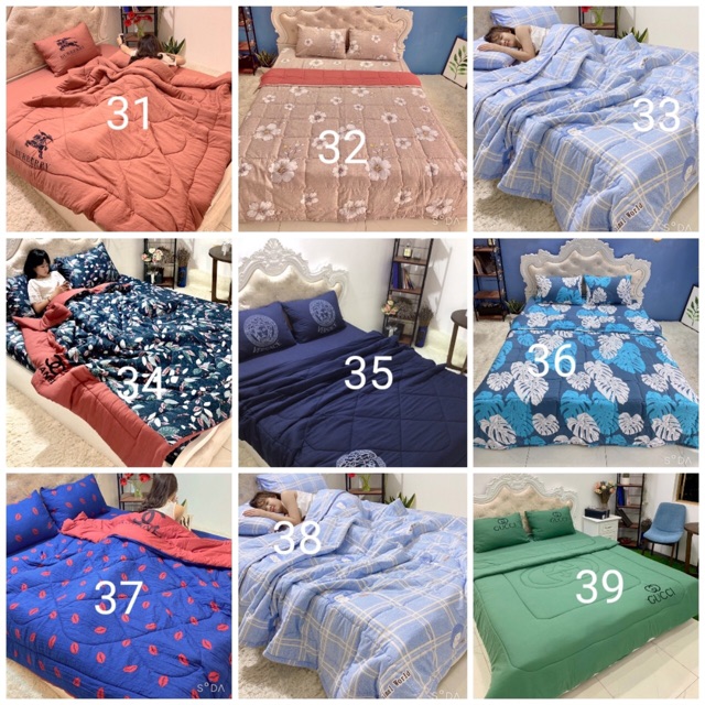 Trọn bộ cotton đũi 5 món thương hiệu mới nhất(được chọn mẫu) | BigBuy360 - bigbuy360.vn