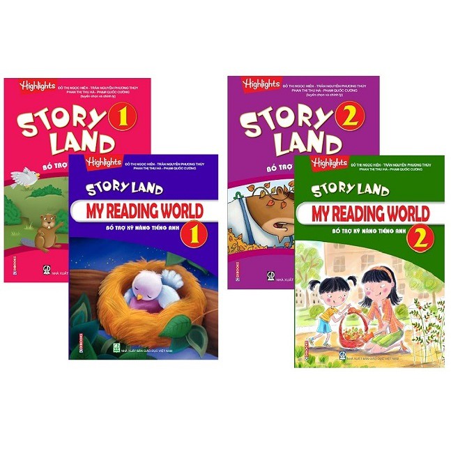 Sách - Combo Truyện đọc Tiếng Anh từ Hoa Kỳ - Story Land (Trọn bộ) - 18 Cuốn