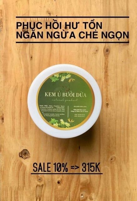 [MẪU MỚI] KEM Ủ BƯỞI DỪA NARE | BigBuy360 - bigbuy360.vn