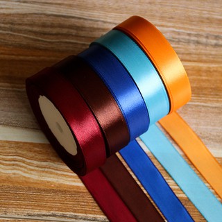 Ribbon/ bản 2cm / 5 cuộn mix màu