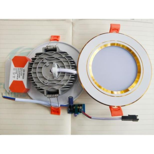 Đèn Led Âm Trần 3 chế độ màu 7w,9w Cao cấp