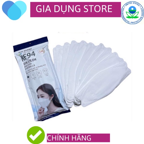 KHẨU TRANG KF94 DUY KHÁNH Chống Bụi Mịn Và Kháng 1 thùng /300 chiếc