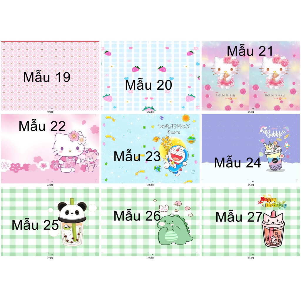 TÚI GIẤY Mini - BAO THƯ giấy. Dành để gói quà tặng sinh nhật - gửi hàng cho khách  14 X 20CM