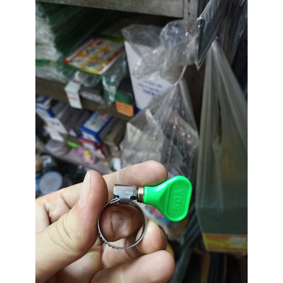 ĐAI SIẾT INOX, CỔ DÊ INOX SIZE 12 - 20, 13 - 19 (CÓ TAY VẶN)