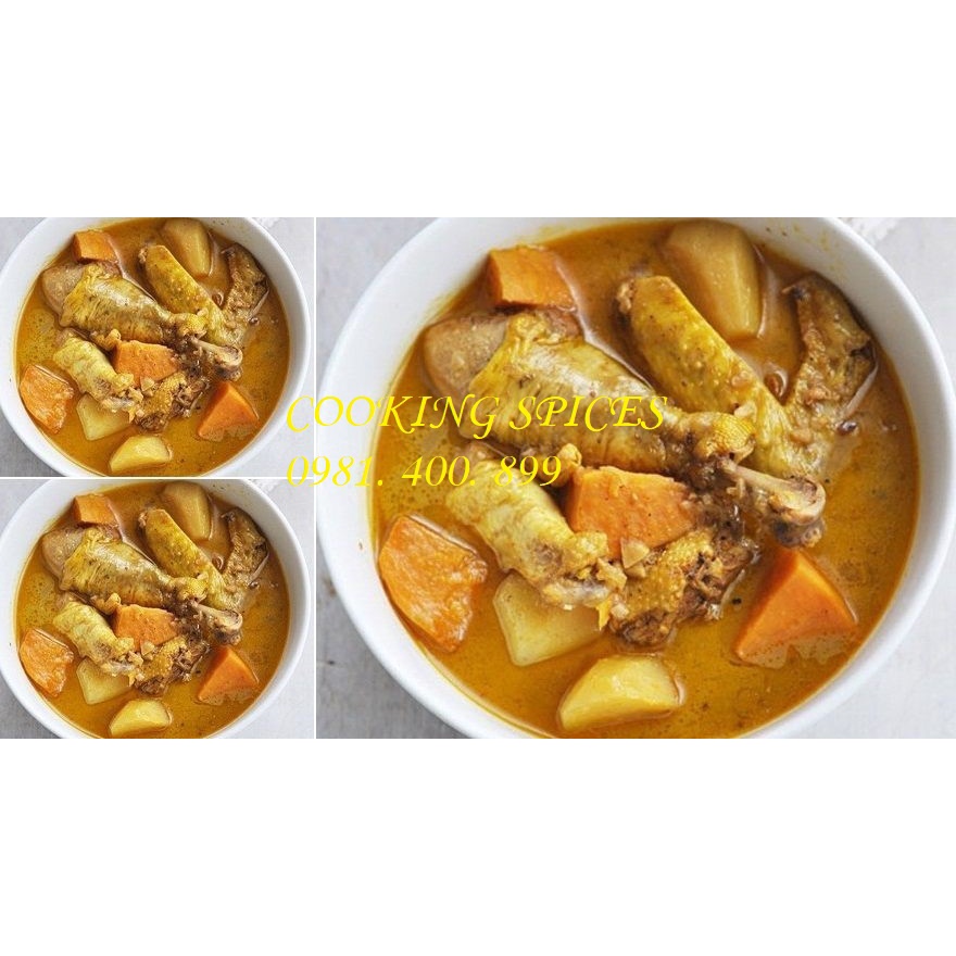 Bột Cà Ri Ấn Độ  hương vị đặc trưng thơm ngon.