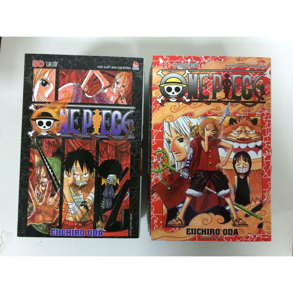 Sách - Combo One piece - Tập 41 đến Tập 50 (Bìa rời)