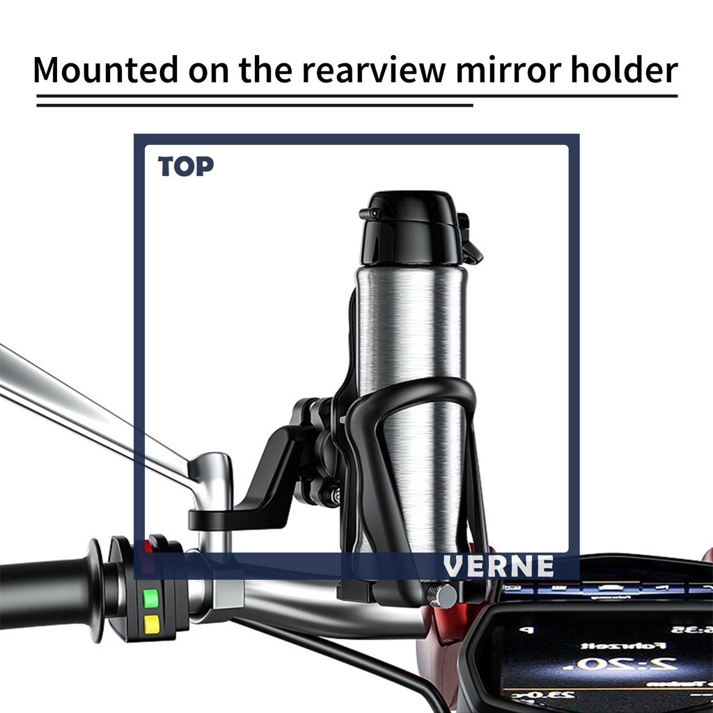 Giá Đỡ Bình Nước Trọng Lượng Nhẹ Tiện Dụng Cho Xe Đạp/ Xe Máy