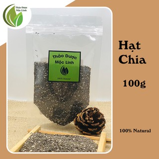 100g Hạt chia Úc cao cấp giàu dinh dưỡng| Thảo Dược Mộc Linh