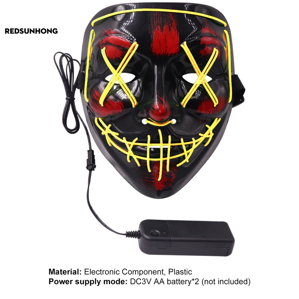 Đèn phát sáng hình chữ V độc đáo cho Halloween