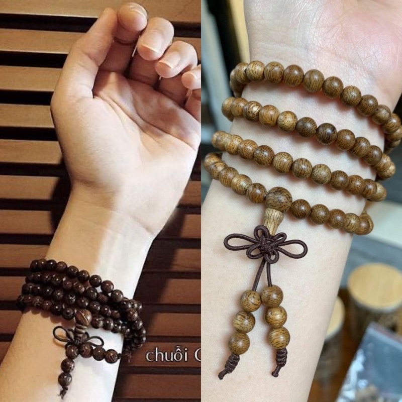 Vòng trầm hương 108 hạt