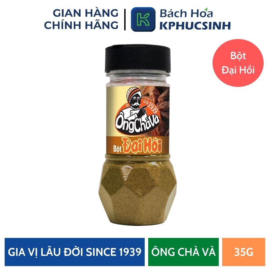 Bột đại hồi 35g KPHUCSINH - Hàng Chính Hãng