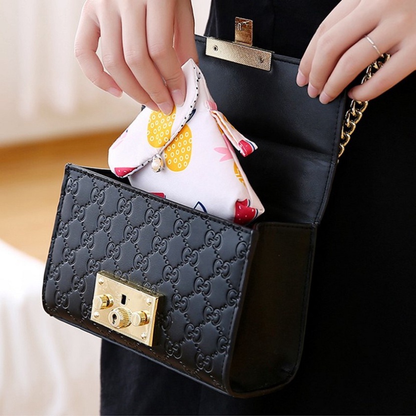 Túi đựng băng vệ sinh Túi vải đựng đồ đa năng dễ thương tiện lợi KABA