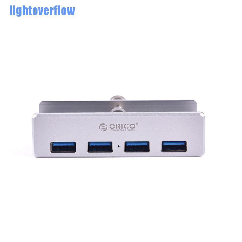 Hub chia 4 cổng USB 3.0 ORICO bằng nhôm dành cho Laptop máy tính để bàn 10-32mm