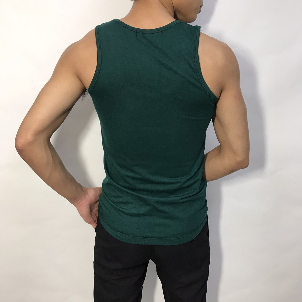 Áo ba lỗ nam KING chất thun cotton co giãn tốt , thấm hút mồ hôi, dáng body tập gym (U05)