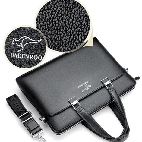 Túi xách nam, túi xách công sở hàng Quảng Châu cao cấp BADENROO chống thấm nước | BigBuy360 - bigbuy360.vn