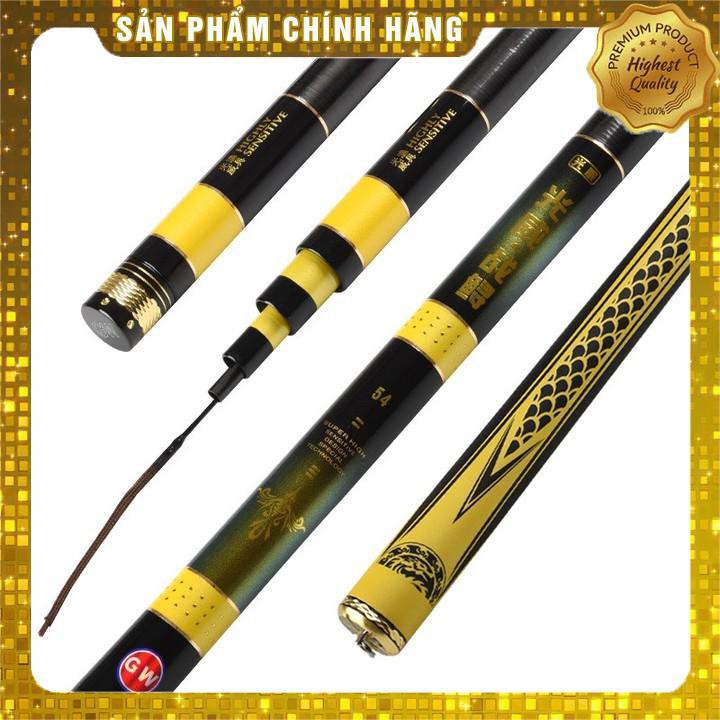 Cần câu tay GW 8H , tặng kèm đọt phụ , hàng đánh bạo lực, 3m6 - 4m5 - 5m4 - 6m3 chính hãng