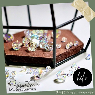 Pha lê Swarovski hạt lựu 6ly/8ly