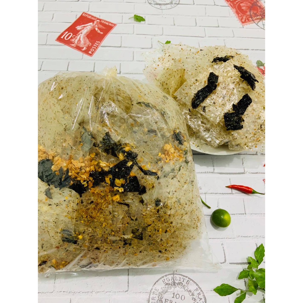 [Mã GROSALE giảm 10% đơn 150K] [500gr] Bánh Tráng Rong Biển - Bánh Tráng Tây Ninh