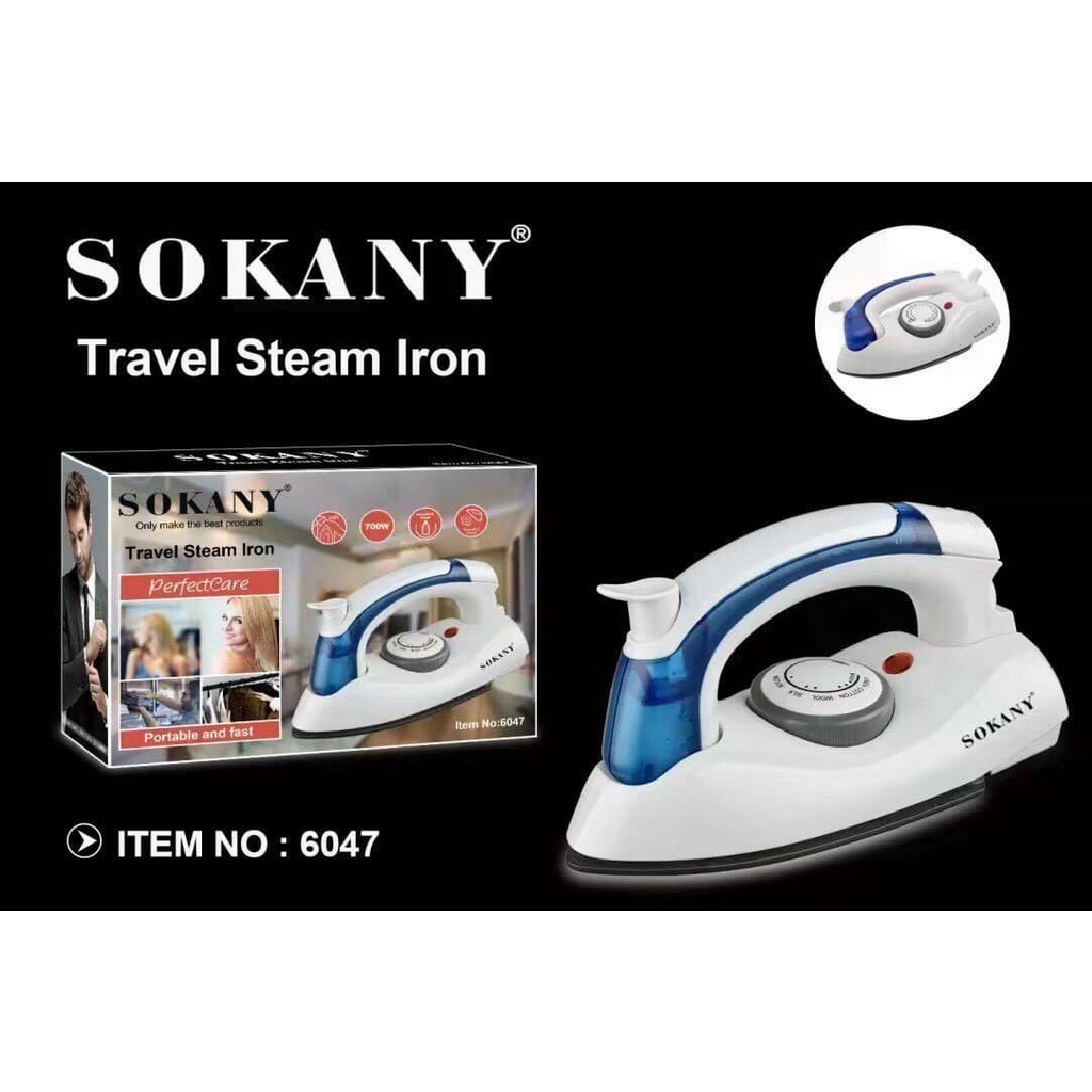 BÀN LÀ KHÔ MINI SOKANY MÃ 6047 MANG DU LỊCH TIỆN DỤNG