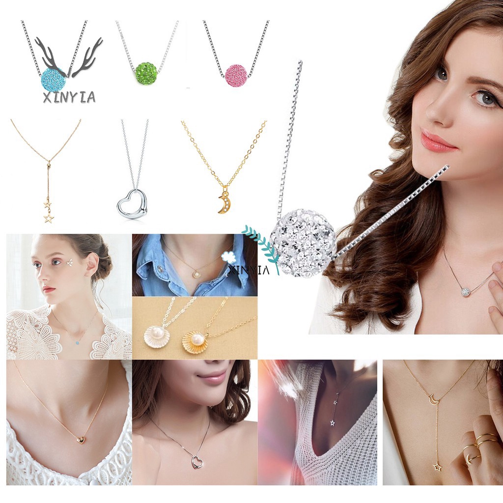 [Mã FASHIONCB231 hoàn tối đa 30K xu đơn 99K] Vòng cổ đính đá thiết kế giản dị phong cách hàn quốc | BigBuy360 - bigbuy360.vn