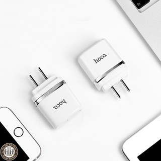 Cóc Sạc 2 cổng USB Chính hãng hoco NK