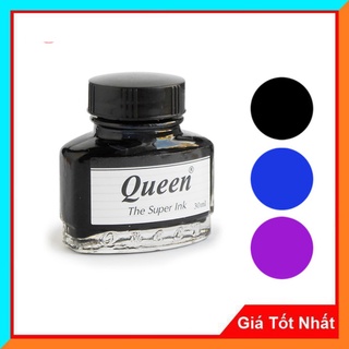 Mực Viết Bút Máy  Queen  Mực Đẹp, Rõ Nét, Không Bị Nhòe Phù Hợp Với Tất Cả Các Dòng Bút
