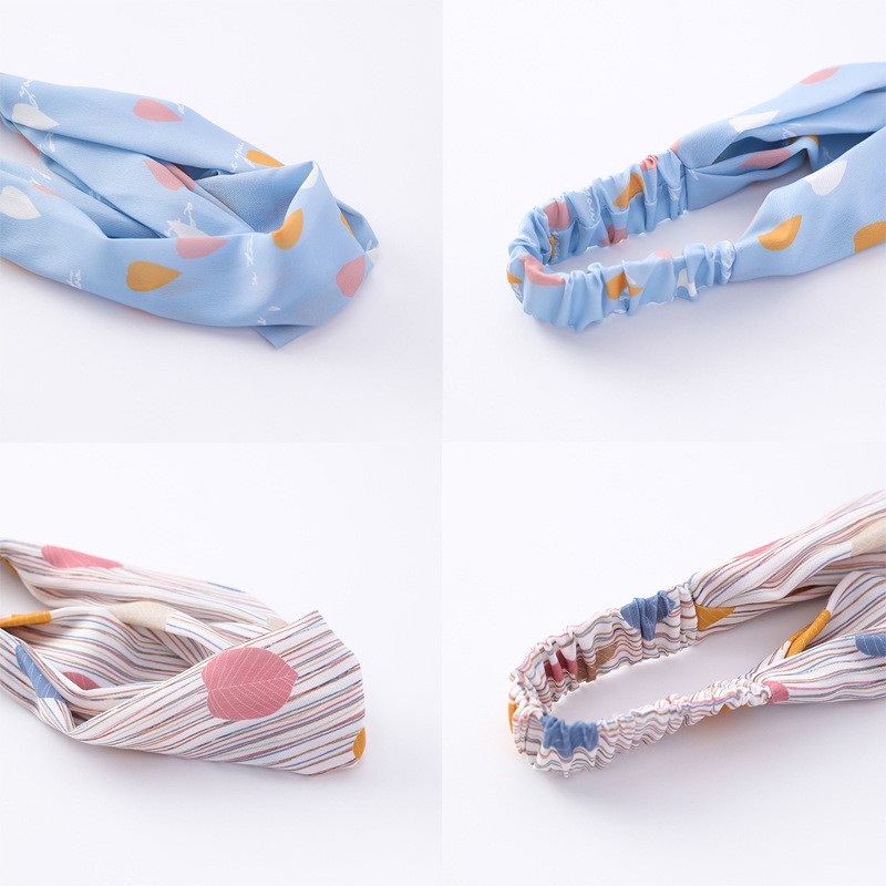 Băng đô rửa mặt thiết kế đơn giản cho nữ