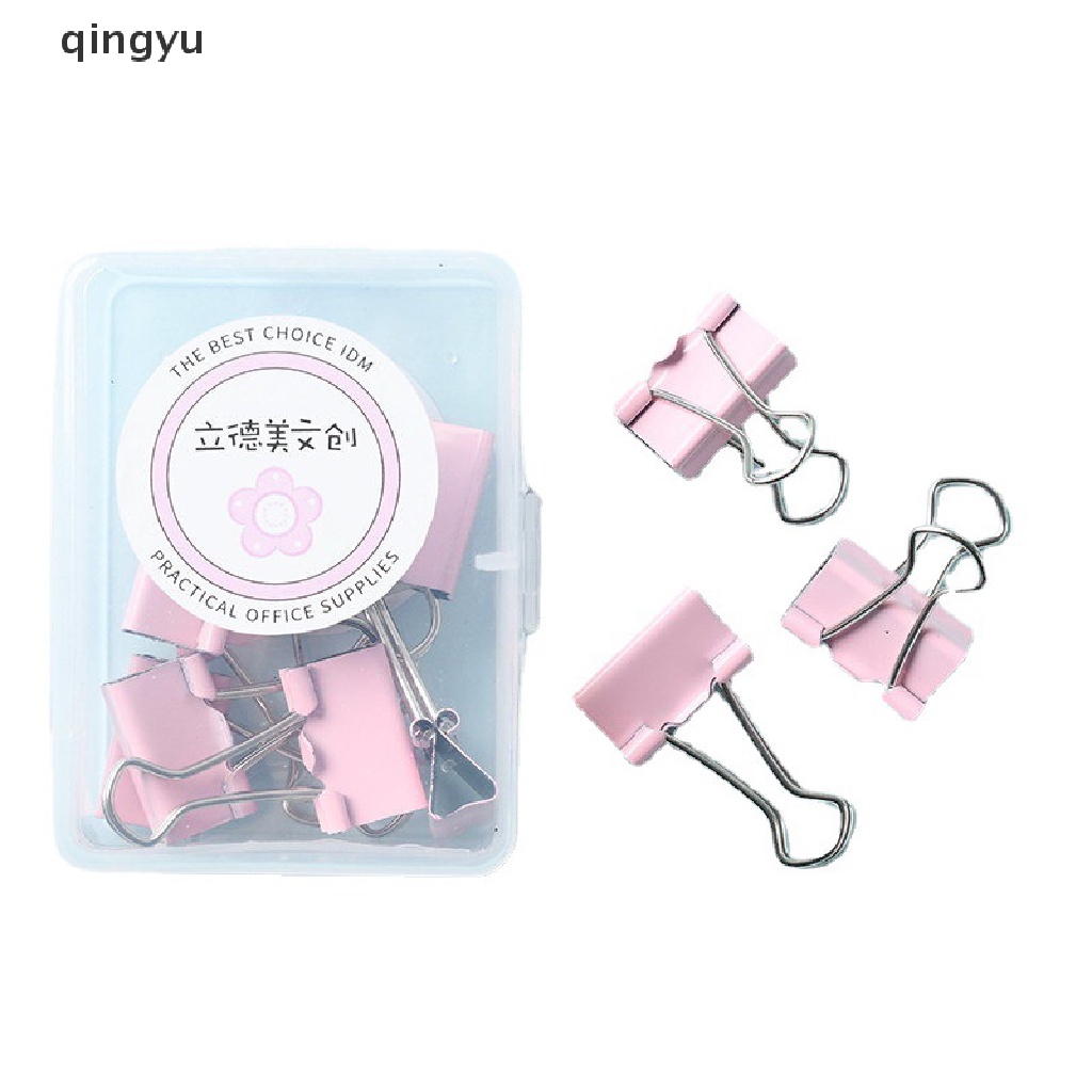 Set 8 Kẹp Đuôi Dài Màu Macaron Dễ Thương Đa Ứng Dụng