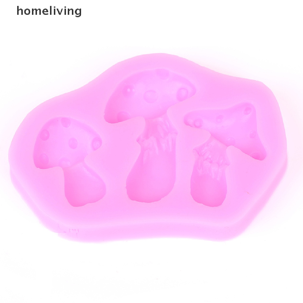 Khuôn silicone Làm Bánh Hình Nấm 3d Độc Đáo