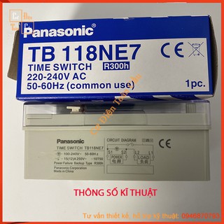 Công tắc đồng hồ PANASONIC TB118/TB118N/TB118NE7V