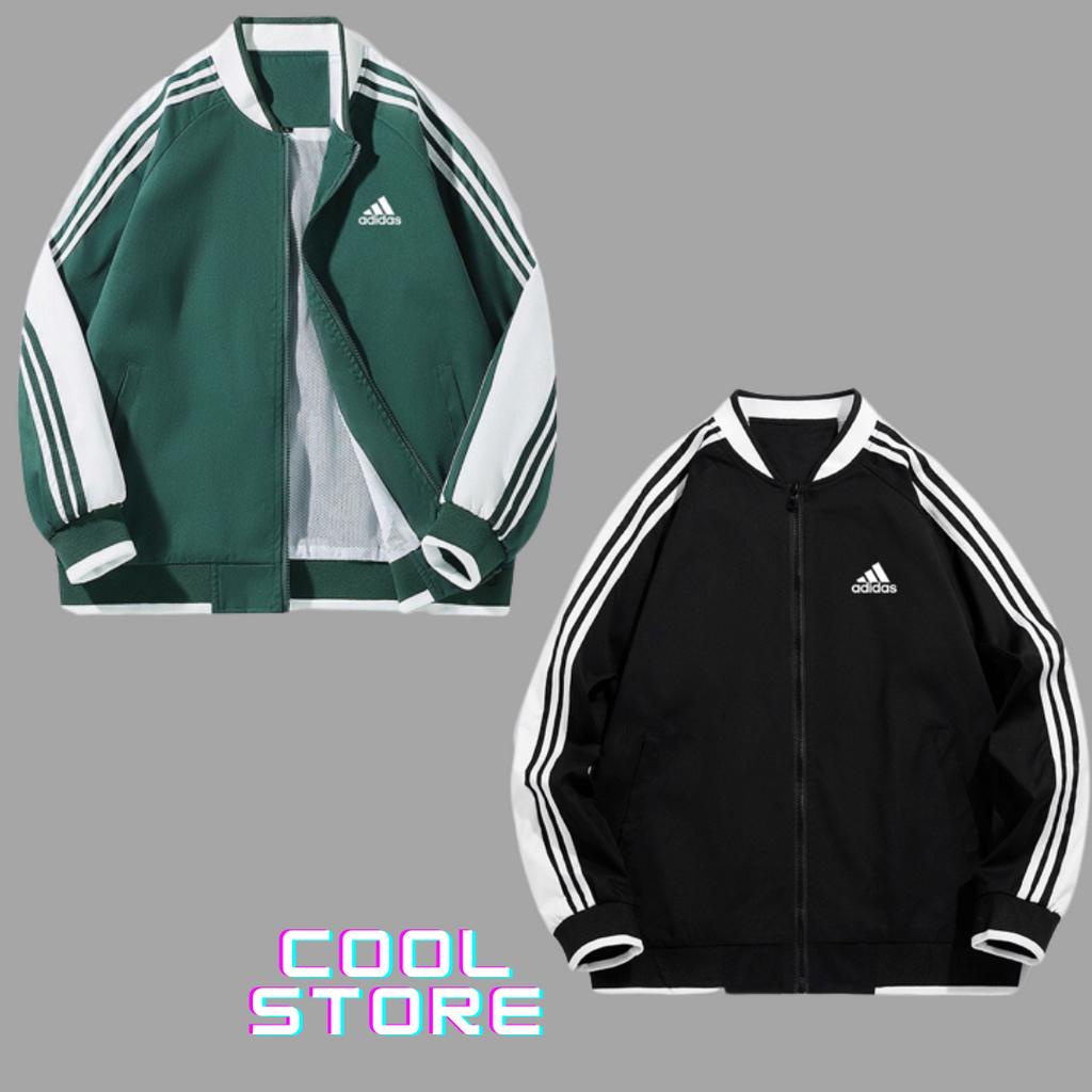 Áo bomber ADIDAS phối 3 sọc siêu dày dặn , hàng chuẩn chính hàng siêu xịn xò , tag mác đầy đủ COOL STORE N6