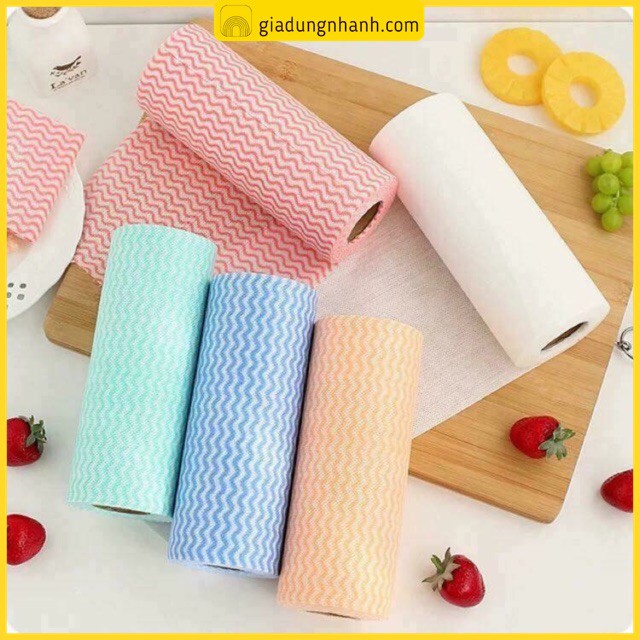 [VIP] Cuộn Khăn Giấy Đa Năng Tái Sử Dụng Tiện Lợi
