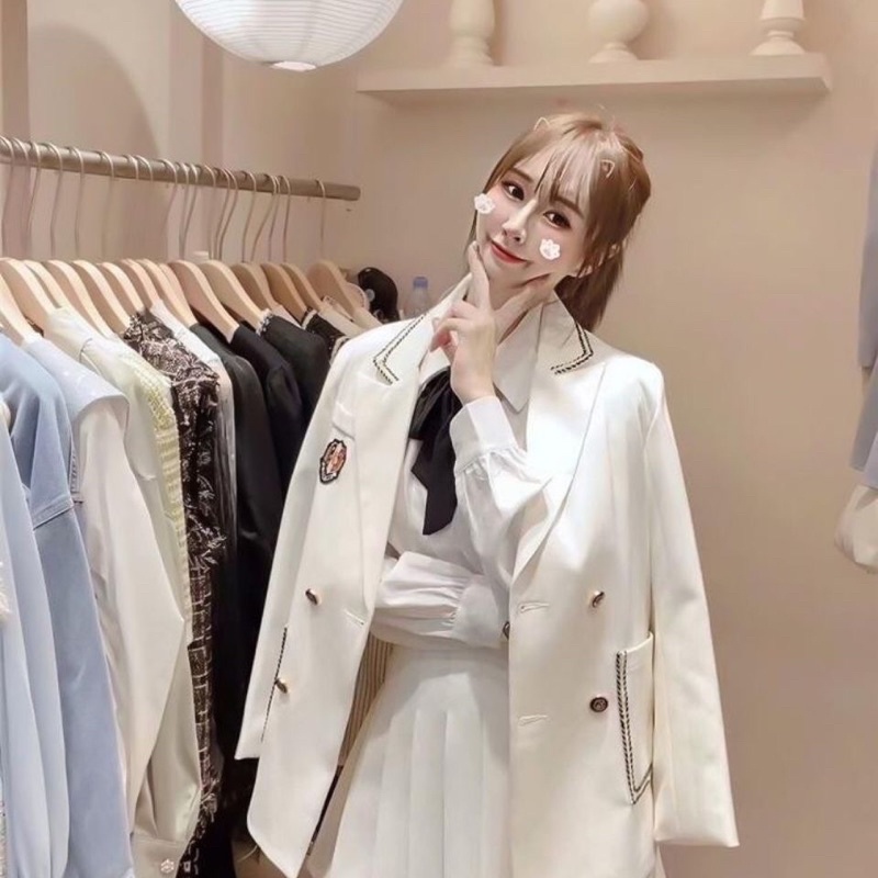 Áo Blazer nữ phong cách hàn quốc mẫu mới mã ZELE502 | BigBuy360 - bigbuy360.vn