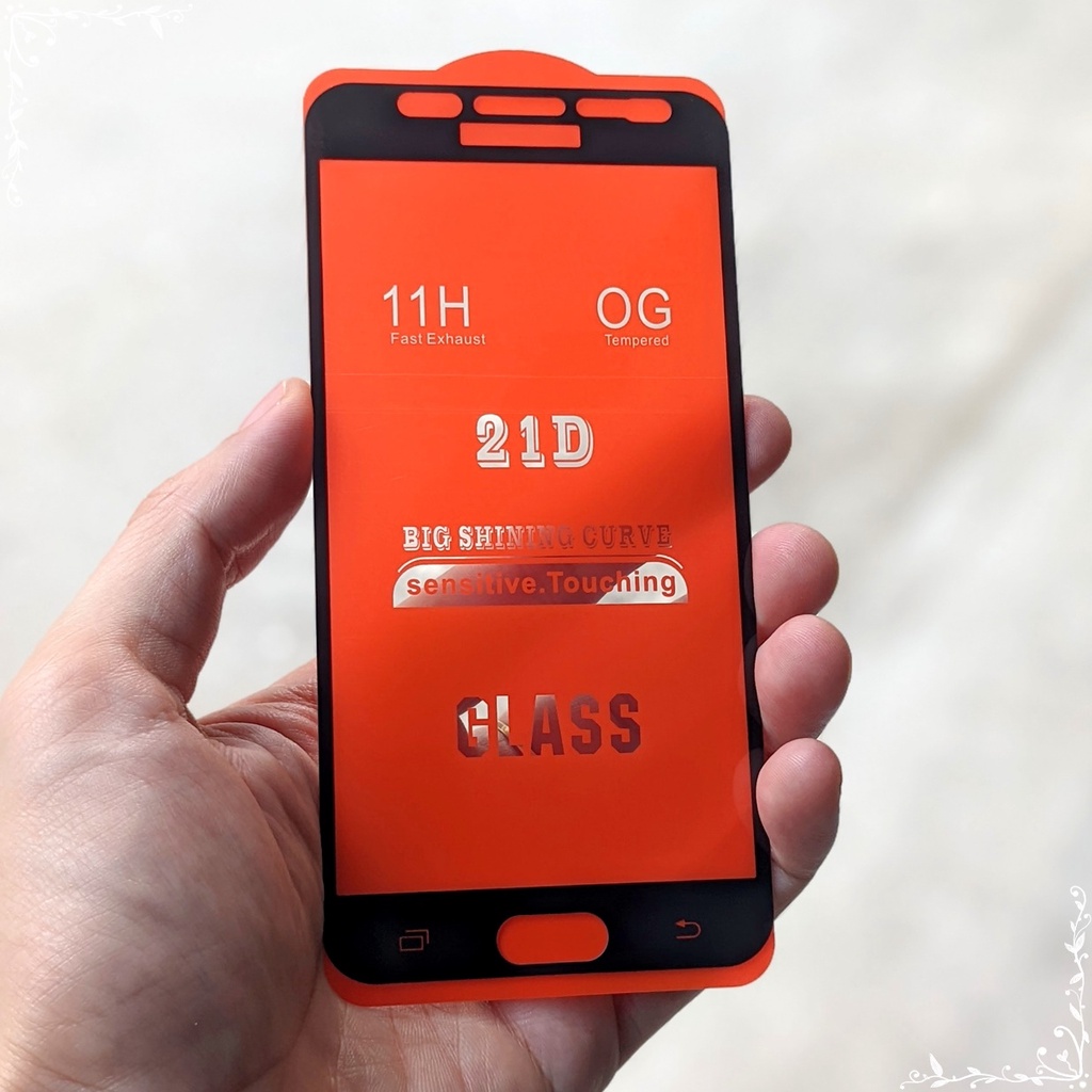Kính Cường Lực Tràn Viền, Dán Full Màn Hình SAMSUNG J4 Core/J4 Plus/J6 Plus/J7 Plus/J7 Prime/J7 Pro