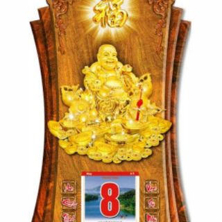LỊCH GỖ PHONG THỦY 2020 PHÚC LỘC THỌ