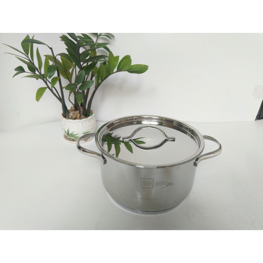 Nồi inox 304 Fivestar 20cm thân cao