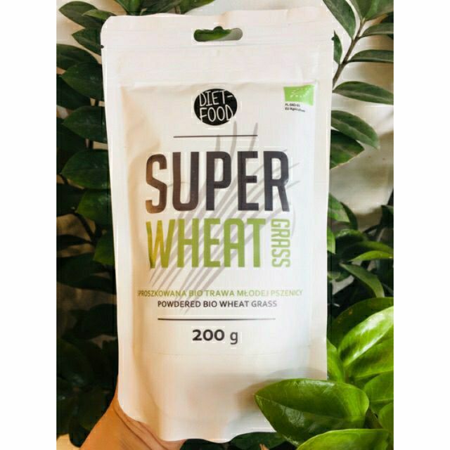 Bột cỏ lúa mì hữu cơ Diet-Food 200g