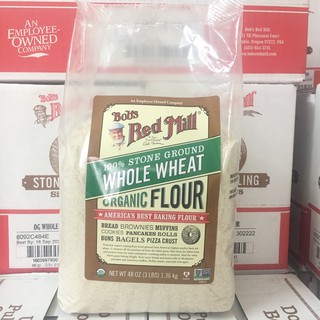 Bột mì nguyên cám hữu cơ Bob's red mill 1.36kg [date 09/2022]