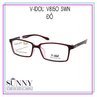 V8150 Gọng kính V-idol chính hãng kèm tem chống hàng giả do bộ công an cấp