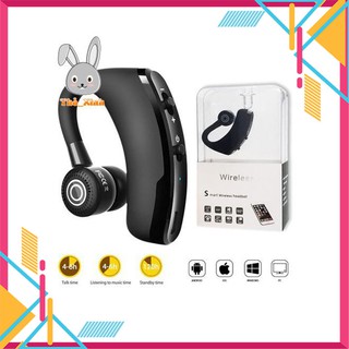 Tai nghe bluetooth v9, tai nghe không dây cao cấp sang trọng, pin khỏe, âm thanh sống động