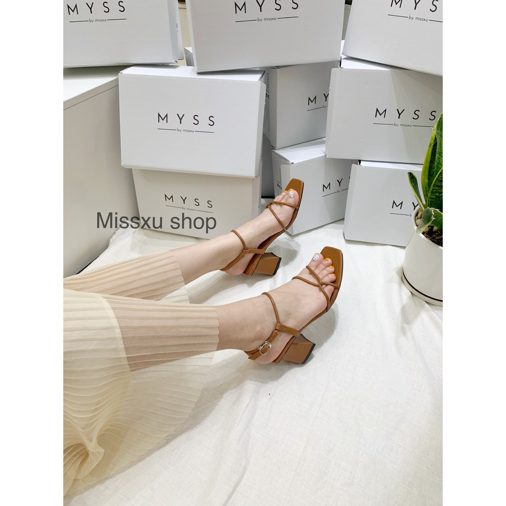 Giày sandal dây mảnh chéo MYSS