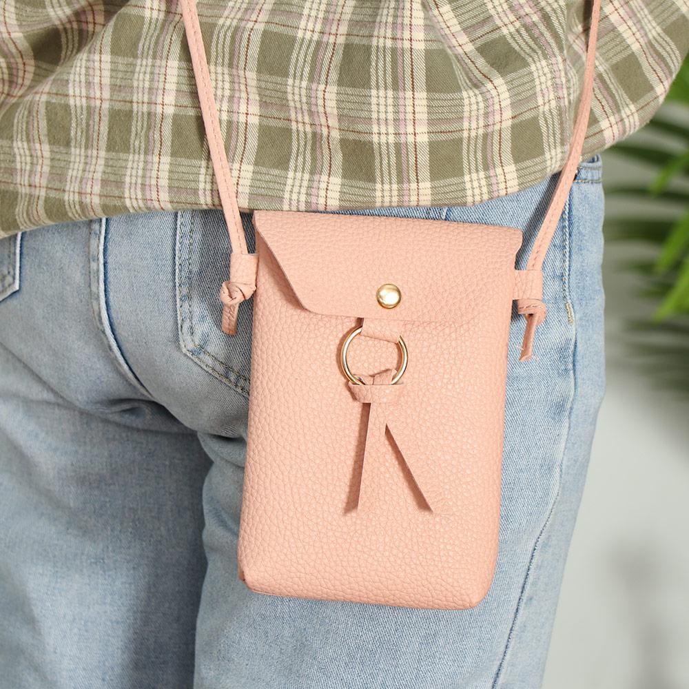 KENT1 Túi Đeo Vai Du Lịch Làm Từ Da PU Ốp