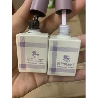 sơn gel đen trắng buberry